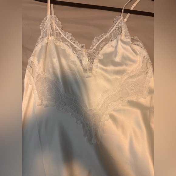 Skims Woven Shine lace Midi Slip Dress - Picture 10 of 10